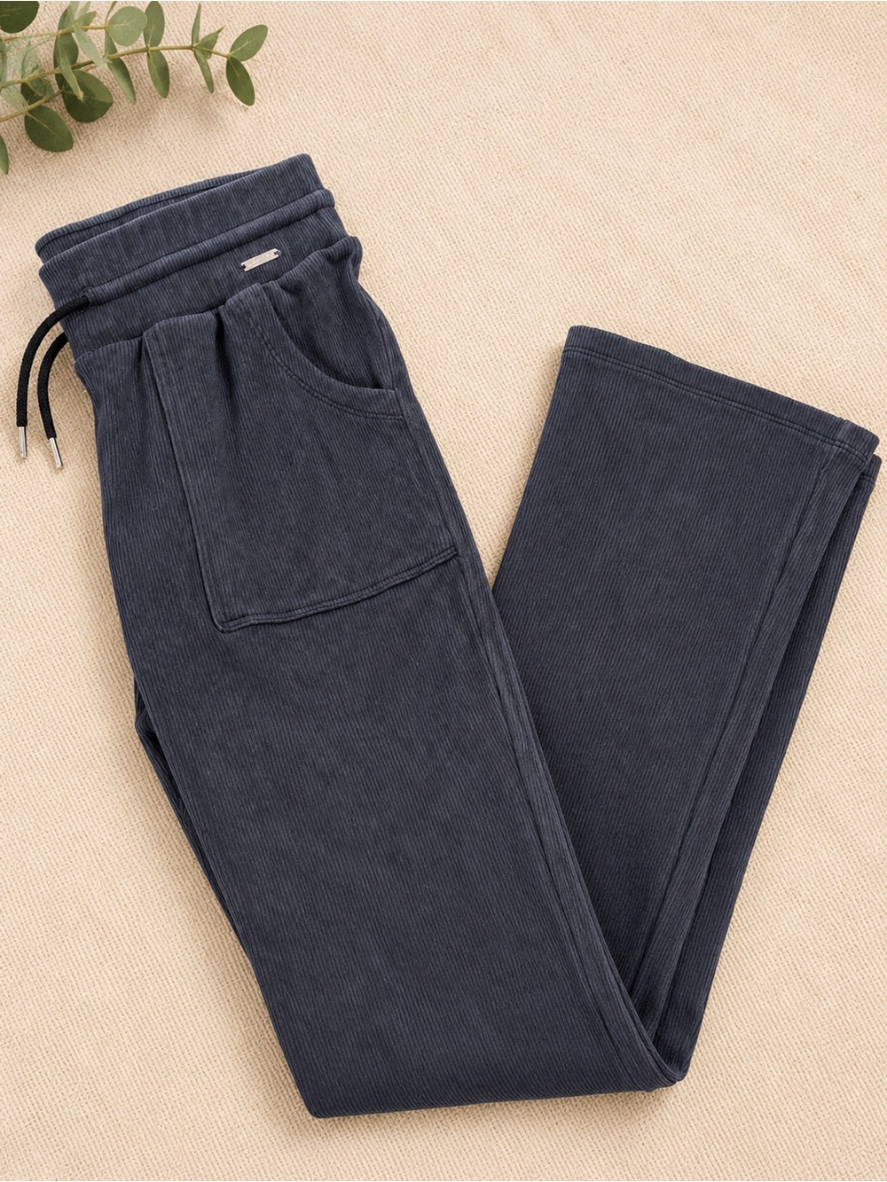 Limited Too Men's Navy Corduroy Drawstring Pants